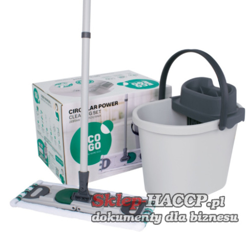 Mop profesjonalny zestaw mop płaski Mop profesjonalny zestaw mop płaski