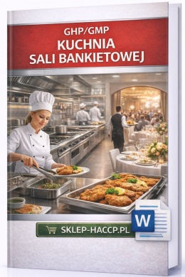 dobre praktyki higieniczne - kuchnia sali bankietowej