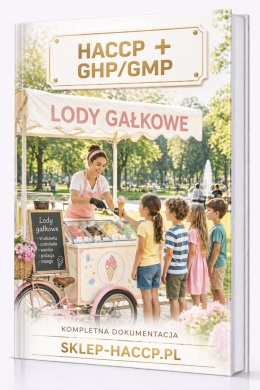 lody gałkowe haccp - sprzedaż mobilna