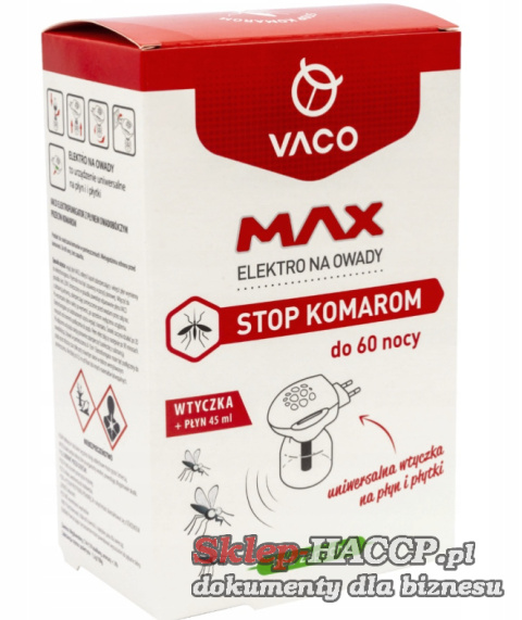 Ochrona przed komarami stop komarom Vaco Ochrona przed komarami stop komarom Vaco