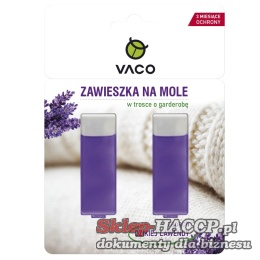 zawieszka na mole ubraniowe - lawendowa