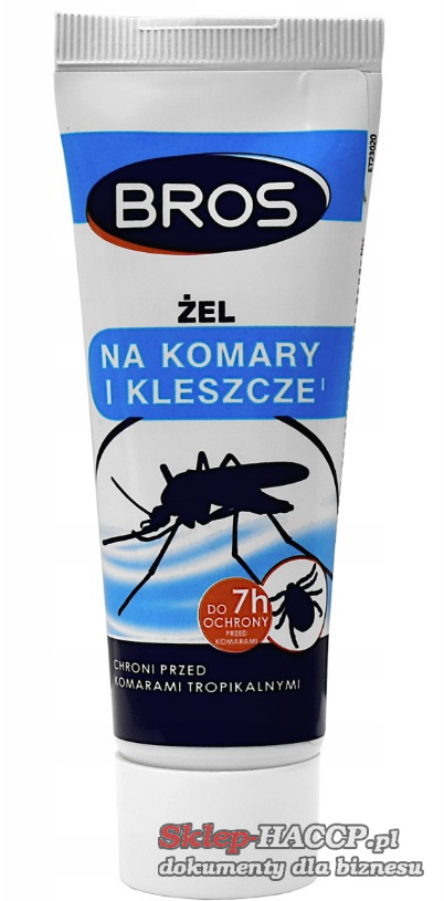 Żel chroni przed komarami i kleszczami 50 ml Żel chroni przed komarami i kleszczami 50 ml