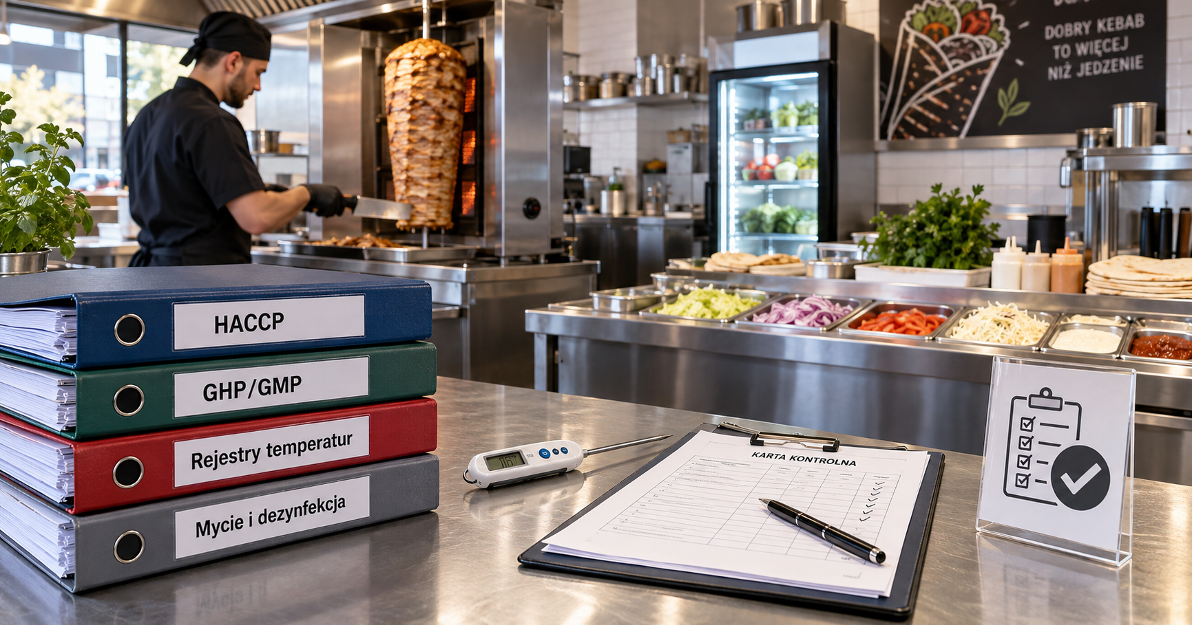 Otwierasz kebab? Sprawdź, jakiej dokumentacji HACCP potrzebujesz