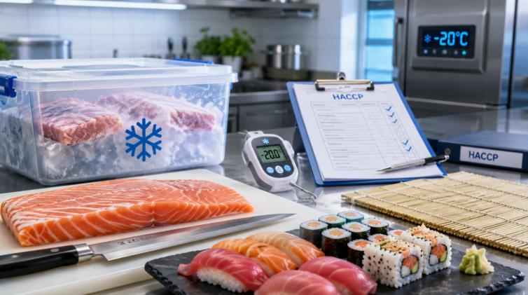 Czy ryby do sushi trzeba mrozić? Wymagania Sanepidu i HACCP